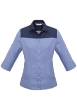 Biz Collection Ladies Havana 3/4 Sleeve Shirt