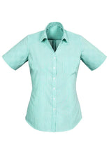 Biz Corporate Advatex Lindsey Ladies Short Sleeve Shirt (A41012)