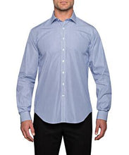 Van Heusen Men's Premium 100% Cotton Striped European Fit Shirt (EB501)