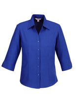Biz Collection Ladies Plain Oasis Shirt-3/4 Sleeve