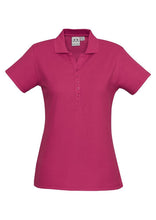 Biz Collection Ladies Crew Polo(1st 10 Colours)