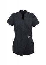 Biz Collection Spa Mock Wrap Tunic