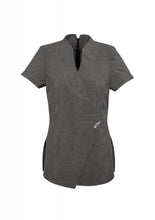 Biz Collection Spa Mock Wrap Tunic