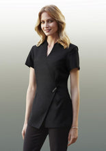 Biz Collection Spa Mock Wrap Tunic