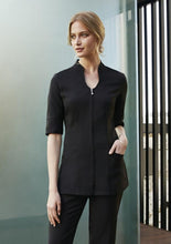 Biz Collection Bliss Zip Front Tunic