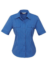 Biz Collection Ladies Cuban Short Sleeve Shirt