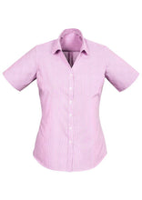 Biz Corporate Advatex Lindsey Ladies Short Sleeve Shirt (A41012)