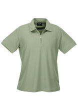 Biz Collection Ladies Micro Waffle Polo