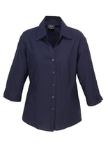 Biz Collection Ladies Plain Oasis Shirt-3/4 Sleeve