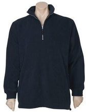 Biz Collection Mens Heavy Weight 1/2 Zip Poly Fleece