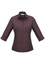 Biz Collection Ladies Hemingway 3/4 Sleeve Shirt
