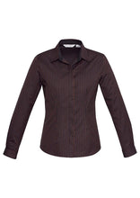 Biz Collection Ladies Reno Stripe L/S Shirt