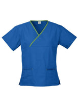 Biz Collection Ladies Crossover Scrub Top