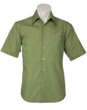 Biz Collection Mens Metro Short Sleeve Shirt