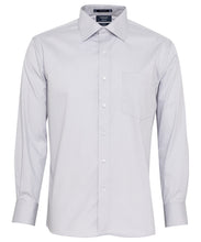 Van Heusen Gents Cotton Polyester Herringbone Stripe European Fit Shirt (E140)