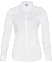 Van Heusen Ladies Cotton Stretch Poplin Classic Fit Shirt
