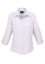 Biz Collection Ladies Plain Oasis Shirt-3/4 Sleeve