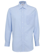 Van Heusen Gents Polyester/cotton Yarn Dyed Stripe Classic Fit Shirt