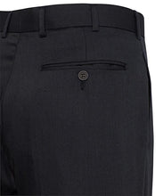 Van Heusen Gents Navy Flat Front, High Twist Yarn, Nail Head Fabric Trouser