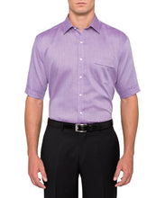 Van Heusen Cotton/polyester S/S Nail Head Classic Fit Shirt (B103)