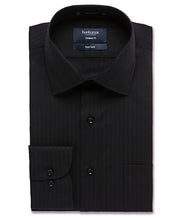 Van Heusen Gents Cotton Polyester Herringbone Stripe European Fit Shirt (E140)