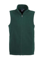 Biz Collection Mens Plain Microfleece Vest