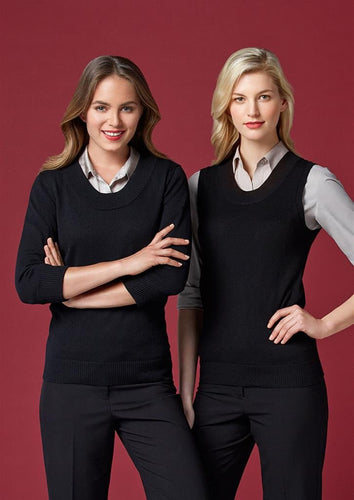 Biz Collection Ladies 80/20 Wool-Rich Vest