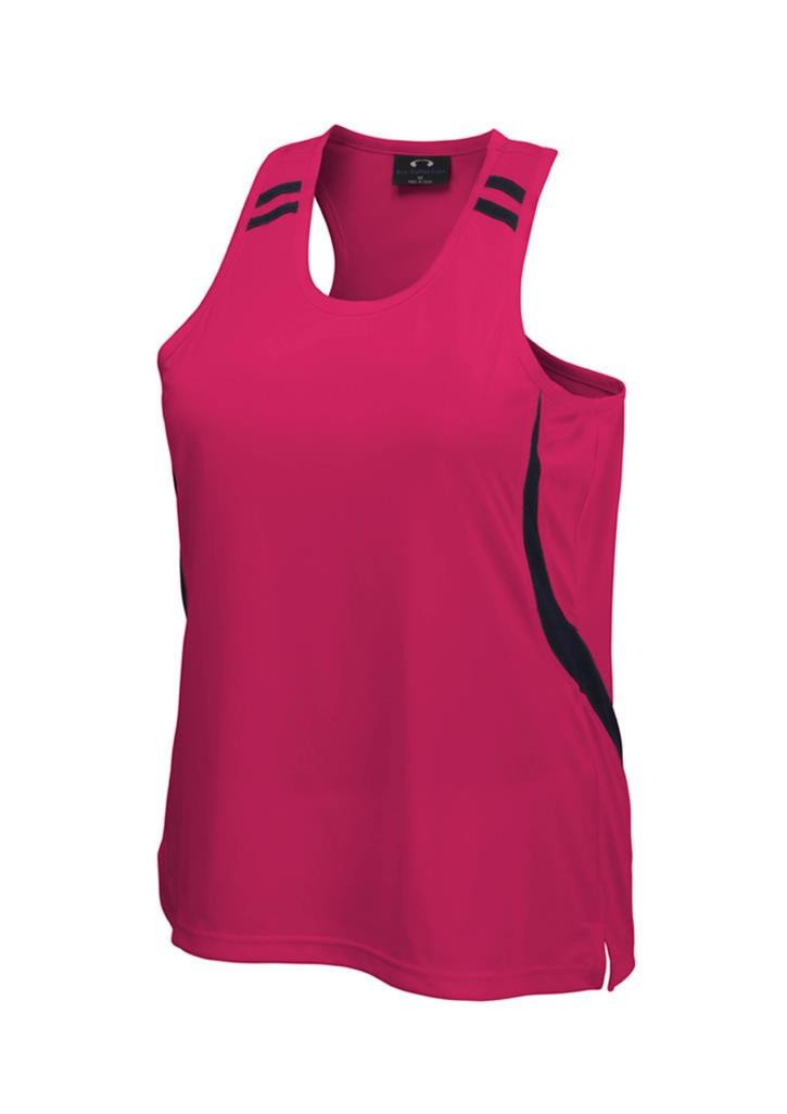 Biz Collection Ladies Flash Singlet 2nd (6 colour)