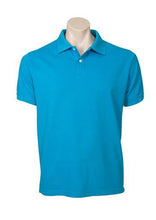 Biz Collection Mens Neon Polo