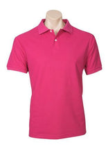 Biz Collection Mens Neon Polo