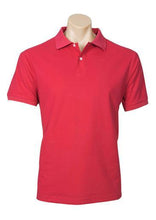 Biz Collection Mens Neon Polo