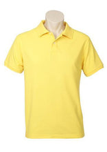 Biz Collection Mens Neon Polo
