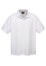 Biz Collection Mens Micro Waffle Polo