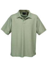 Biz Collection Mens Micro Waffle Polo