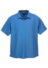 Biz Collection Mens Micro Waffle Polo