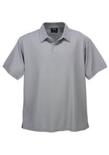 Biz Collection Mens Micro Waffle Polo