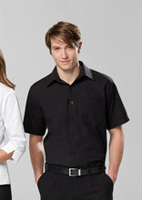 Biz Collection Mens Base Short Sleeve Shirt
