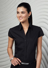 Biz Collection Ladies Metro Cap Sleeve Shirt
