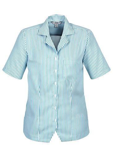 Biz Collection Ladies Oasis Stripe Ladies Overblouse