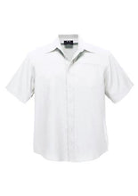 Biz Collection Mens Plain Oasis Short Sleeve Shirt