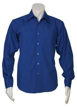 Biz Collection Mens Metro Long Sleeve Shirt