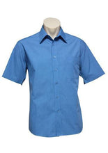 Biz Collection Mens Micro Check Shirt -S/S